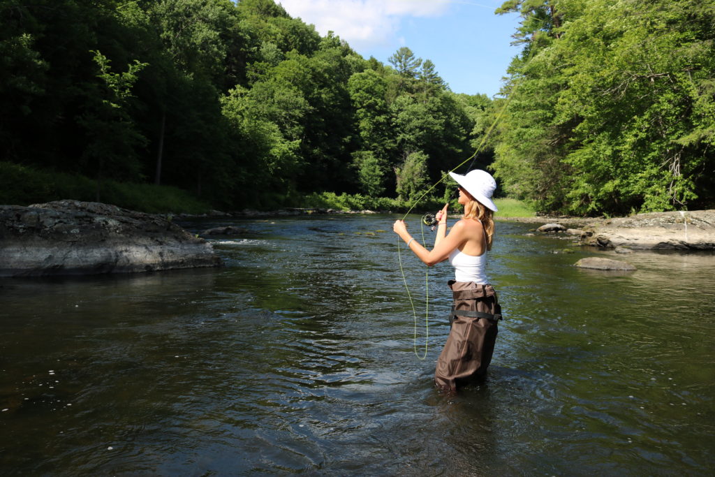 Fly Fishing Casting Lessons in the Berkshires